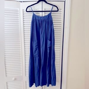 EUC Madewell Blue Midi Dress